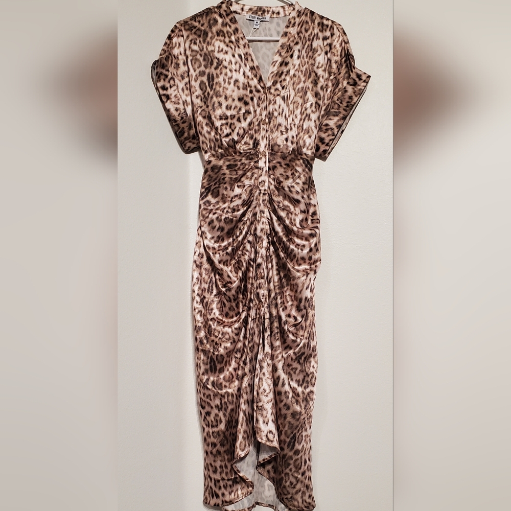#248◼️STEVE MADDEN LEOPARD DRESS